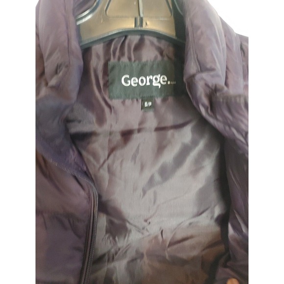 Purple Puffer‎ Vest Womens Small Lightweight Packable Hiking Warm Pockets. - Picture 7 of 13